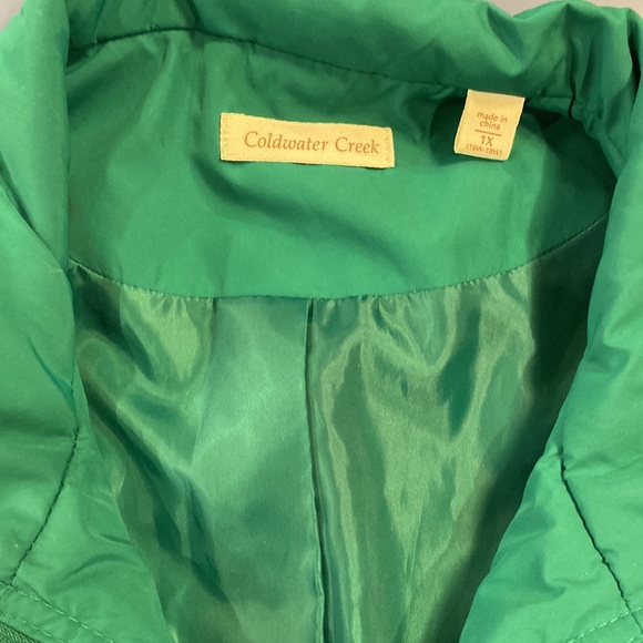 Coldwater Creek Jackets & Coats X Coldwater Creek Green Vest Poshmark